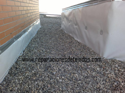 Cubierta plana con protección pesada Torrejon de Ardoz Madrid Cubierta plana con protección pesada Torrejon de Ardoz Madrid