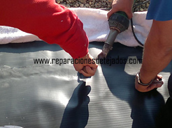 Soldadura en PVC en cubierta plana Torrejon de Ardoz DETALLE-DE-SOLDADURA-EN-PVC